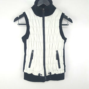 Calvin Klein Performance Puffy White Vest Sz XS